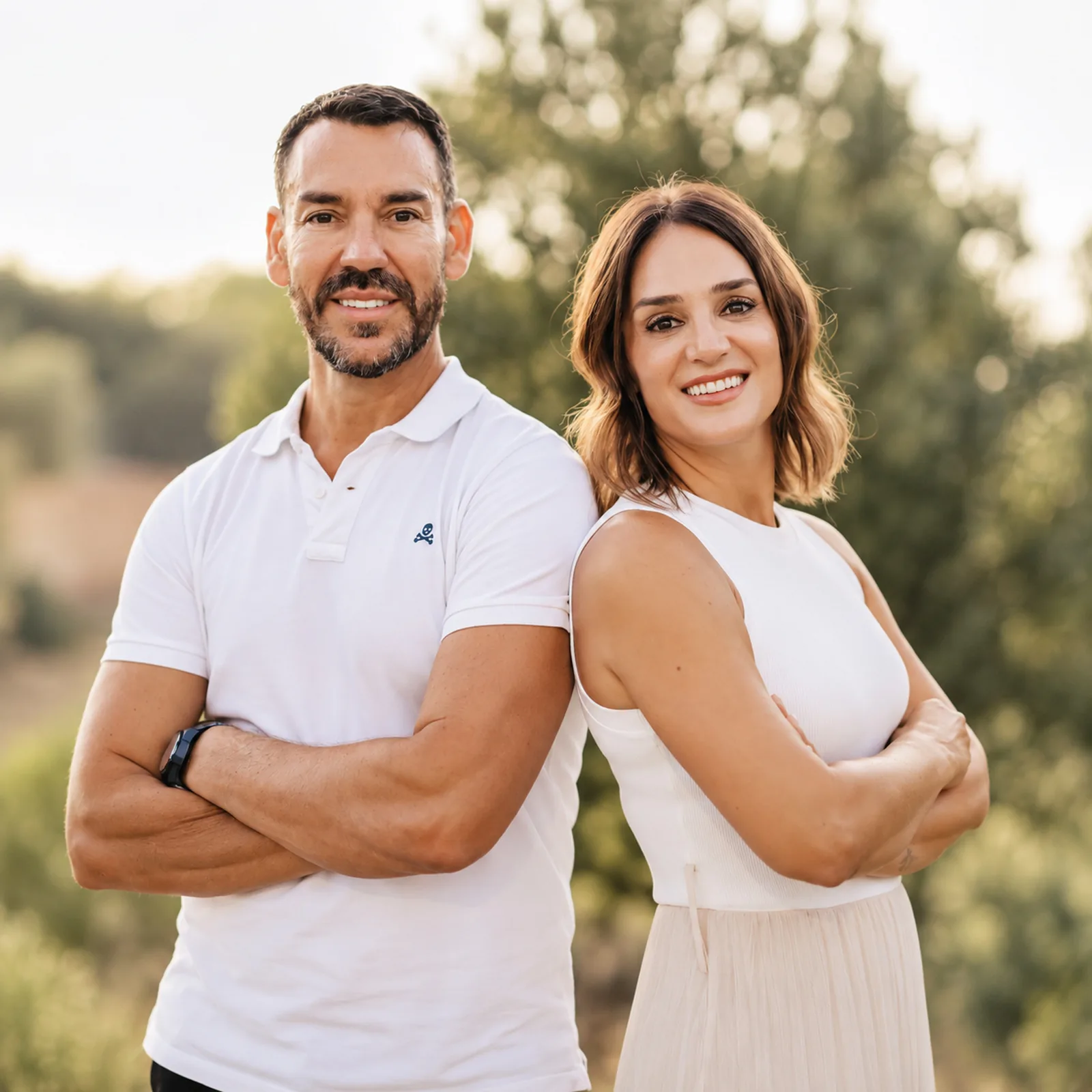 Laura y David, fundadores de Skinloor